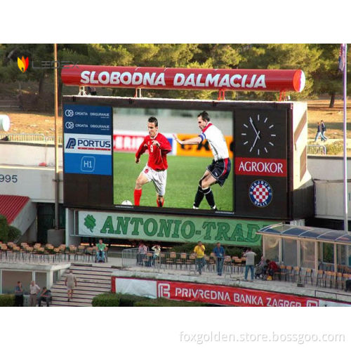 Durable P10 Football Pitch Outdoor LED Display (DIP-P10)
